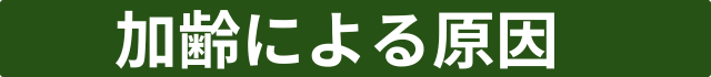 加齢による原因